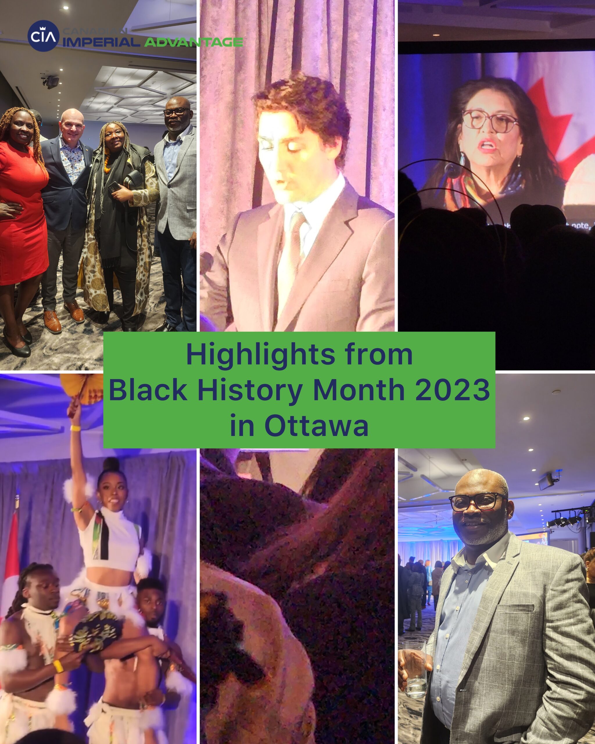 CIA at the Official Black History Month Celebration 2023 in Ottawa
